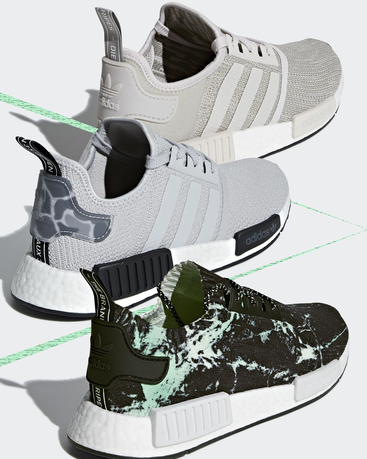 R1 2018 grey camo heel | Sneakerz 